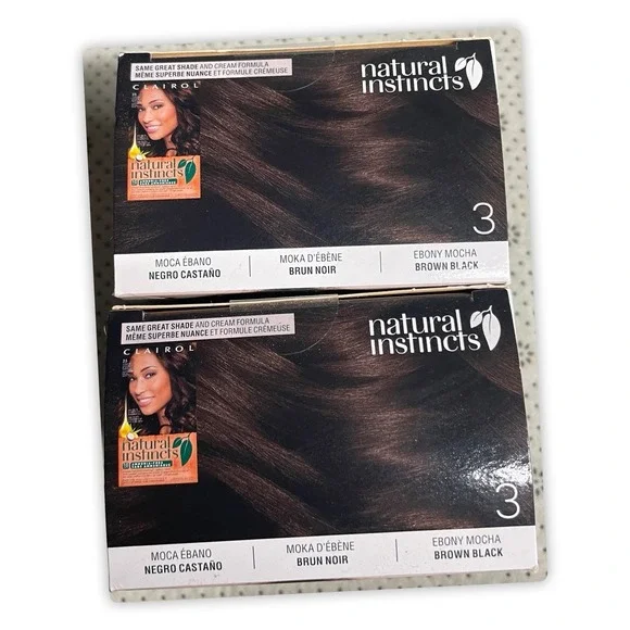 Clairol Natural Instincts Hair Color, 3 Brown Black, Pack Of 2 - Picture 4 of 4